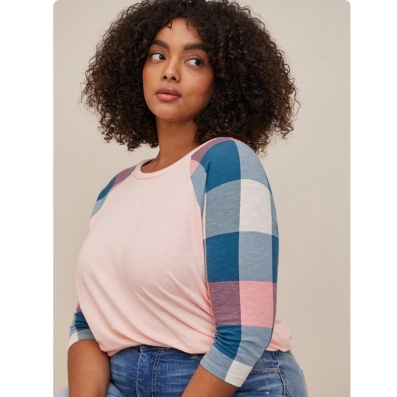 Torrid Raglan Top - Picture 3 of 7